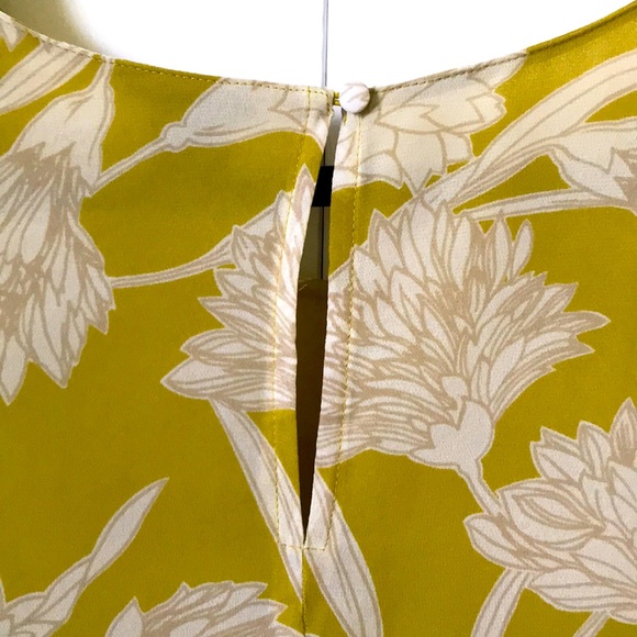 ANN TAYLOR SHEER BLOUSE W/SELF-LINING - Picture 3 of 8